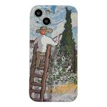 For iPhone 12 Oil Painting TPU Phone Case(Graffiti Painting)
