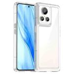 For Realme GT2 Explorer Master Colorful Series Acrylic + TPU Phone Case(Transparent)