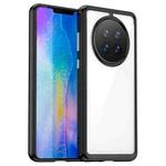 For Huawei Mate 50 Pro Colorful Series Acrylic + TPU Phone Case(Black)