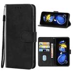 For Xiaomi Redmi Note 11 SE Leather Phone Case(Black)