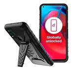For Motorola Moto G Stylus 5G 2021 Back Belt Clip Phone Case(Black)
