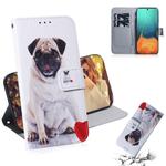 For Galaxy A71 Combined Pattern Magnetic Attraction Horizontal Flip Leather Case, Support Holder & Card Slot & Wallet(Pugs)