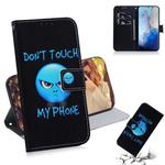 For Galaxy S20 Combined Pattern Magnetic Attraction Horizontal Flip Leather Case, Support Holder & Card Slot & Wallet(Anger)