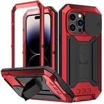 For iPhone 14 Pro Max R-JUST Shockproof Life Waterproof Dust-proof Case (Red)