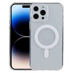For iPhone 14 Pro TPU Shockproof Protective Magnetic Magsafe Case(Transparent)