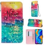 For Huawei P30 Lite 3D Painting Horizontal Flip Leather Case with Holder & Card Slot & Wallet & Lanyard(Color Picture)