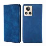 For Realme GT2 Explorer Master Skin Feel Magnetic Horizontal Flip Leather Phone Case(Blue)