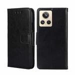 For Realme GT2 Explorer Master Crystal Texture Leather Phone Case(Black)