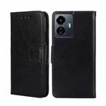 For vivo Y77 5G Global Crystal Texture Leather Phone Case(Black)