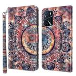 For OPPO A16 / A16s / A54s 3D Painted Leather Phone Case(Color Mandala)