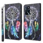 For OPPO A94 5G / A95 5G 3D Painted Leather Phone Case(Colorful Dreamcatcher)