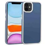 For iPhone 11 Two-color Shield TPU + PC Phone Case (Light Blue)