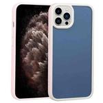For iPhone 11 Pro Two-color Shield TPU + PC Phone Case(Pink)