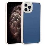 For iPhone 11 Pro Max Two-color Shield TPU + PC Phone Case (White)