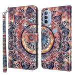 For Motorola Moto G41 / G31 3D Painted Leather Phone Case(Color Mandala)