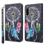 For Sony Xperia 10 IV 3D Painted Leather Phone Case(Colorful Dreamcatcher)