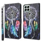 For Samsung Galaxy M33 3D Painted Leather Phone Case(Colorful Dreamcatcher)