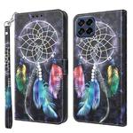 For Samsung Galaxy M53 3D Painted Leather Phone Case(Colorful Dreamcatcher)