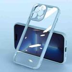 For iPhone 14 Pro Acrylic Transparent PC Phone Case(Sierra Blue)