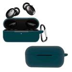 For 1MORE EHD9001TA Pure Color Bluetooth Earphone Silicone Protective Case(Green)