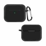 For Razer Hammerhead True Wireless X Pure Color Bluetooth Earphone Soft Silicone Protective Case With Hook(Black)