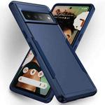 For Google Pixel 7 Pro Pioneer Armor Heavy Duty PC + TPU Phone Case(Blue)