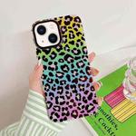 For iPhone 14 Plus Leopard Texture Dual-side Laminating Phone Case (Multicolour)