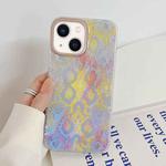 Python Texture Dual-side Laminating Phone Case For iPhone 14(Scorching Sun)