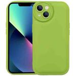 For iPhone 14 Plus Liquid Airbag Decompression Phone Case (Grass Green)