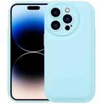 For iPhone 14 Pro Liquid Airbag Decompression Phone Case(Light Blue)