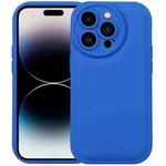 For iPhone 14 Pro Max Liquid Airbag Decompression Phone Case (Blue)