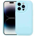 For iPhone 14 Pro Max Liquid Airbag Decompression Phone Case (Light Blue)