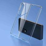 For Samsung Galaxy Z Fold4 Ice Crystal PC + TPU Phone Case(Transparent)