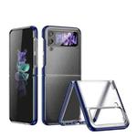 For Samsung Galaxy Z Flip4 Four-corner Shockproof TPU + PC Phone Case(Blue)