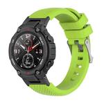 For Amazfit T-Rex / T-Rex Pro / Ares Twill Silicone Watch Band(Green)