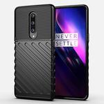 For OnePlus 8 Thunderbolt Shockproof TPU Soft Case(Black)