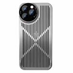 For iPhone 12 Rimless Heat Dissipation Phone Case(Grey)