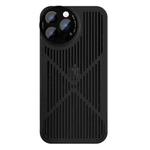 For iPhone 11 Pro Max Rimless Heat Dissipation Phone Case (Black)