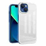 For iPhone 13 High Transparency Shockproof PC Phone Case(Navy Blue)