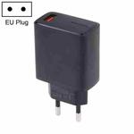 LZ-1130 QC 3.0 USB Charger, Plug Type:EU Plug(Black)
