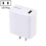 LZ-1130 QC 3.0 USB Charger, Plug Type:US Plug(White)