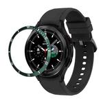 For Samsung Galaxy Watch 42mm Water Ghost Stainless Steel Bezel Ring(Dark Green)