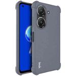 For Asus Zenfone 9 5G IMAK All-inclusive Shockproof Airbag TPU Case (Matte Grey)