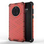For Huawei Mate 50 Shockproof Honeycomb PC + TPU Phone Case(Red)