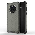 For Huawei Mate 50 Shockproof Honeycomb PC + TPU Phone Case(Black)