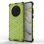 For Huawei Mate 50 Pro Shockproof Honeycomb PC + TPU Phone Case(Green)