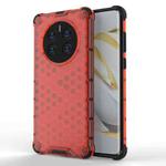 For Huawei Mate 50 Pro Shockproof Honeycomb PC + TPU Phone Case(Red)