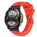 For Amazfit T-Rex 2 Twill Silicone Watch Band(Red)