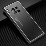 For Huawei Mate 30 Pro Light and Shadow Series Frosted Metal Phone Case(Black)