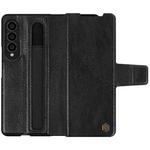 For Samsung Galaxy Z Fold4 5G NILLKIN Ogg Leather Phone Case(Black)